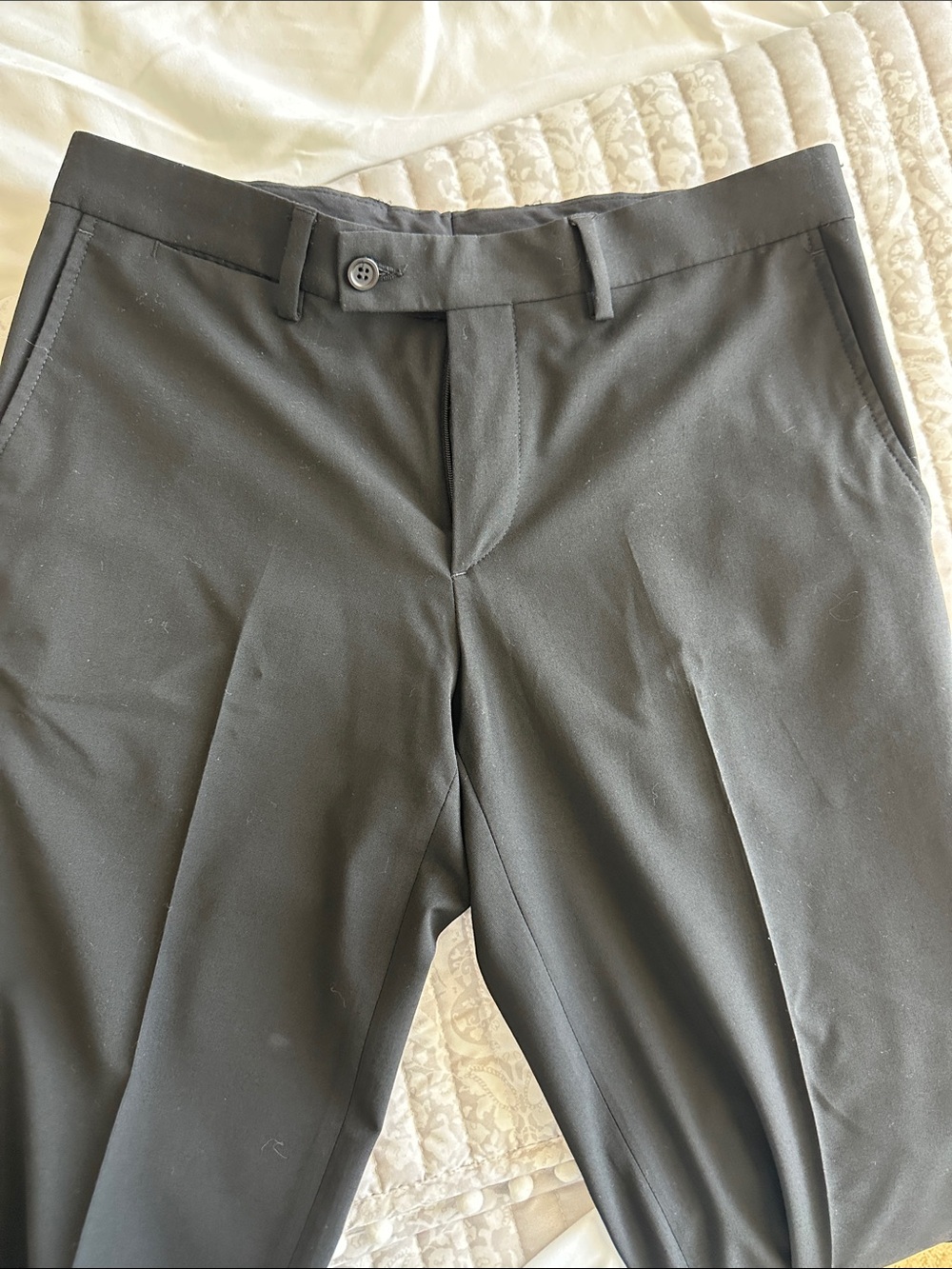 Zara Men's Black Tailored Dress Pants